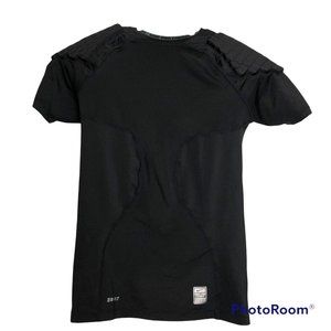 Nike Pro Combat Short Sleeve Compression T-Shirt Padded Shoulders Top Mens Large